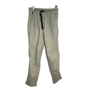Gramicci Green Cotton Hiking Roll Up Pants